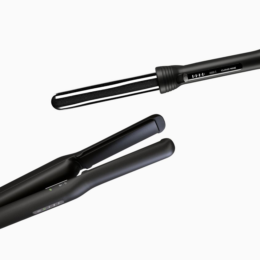 The Original Cordless Iron & Curling Wand Styling Set